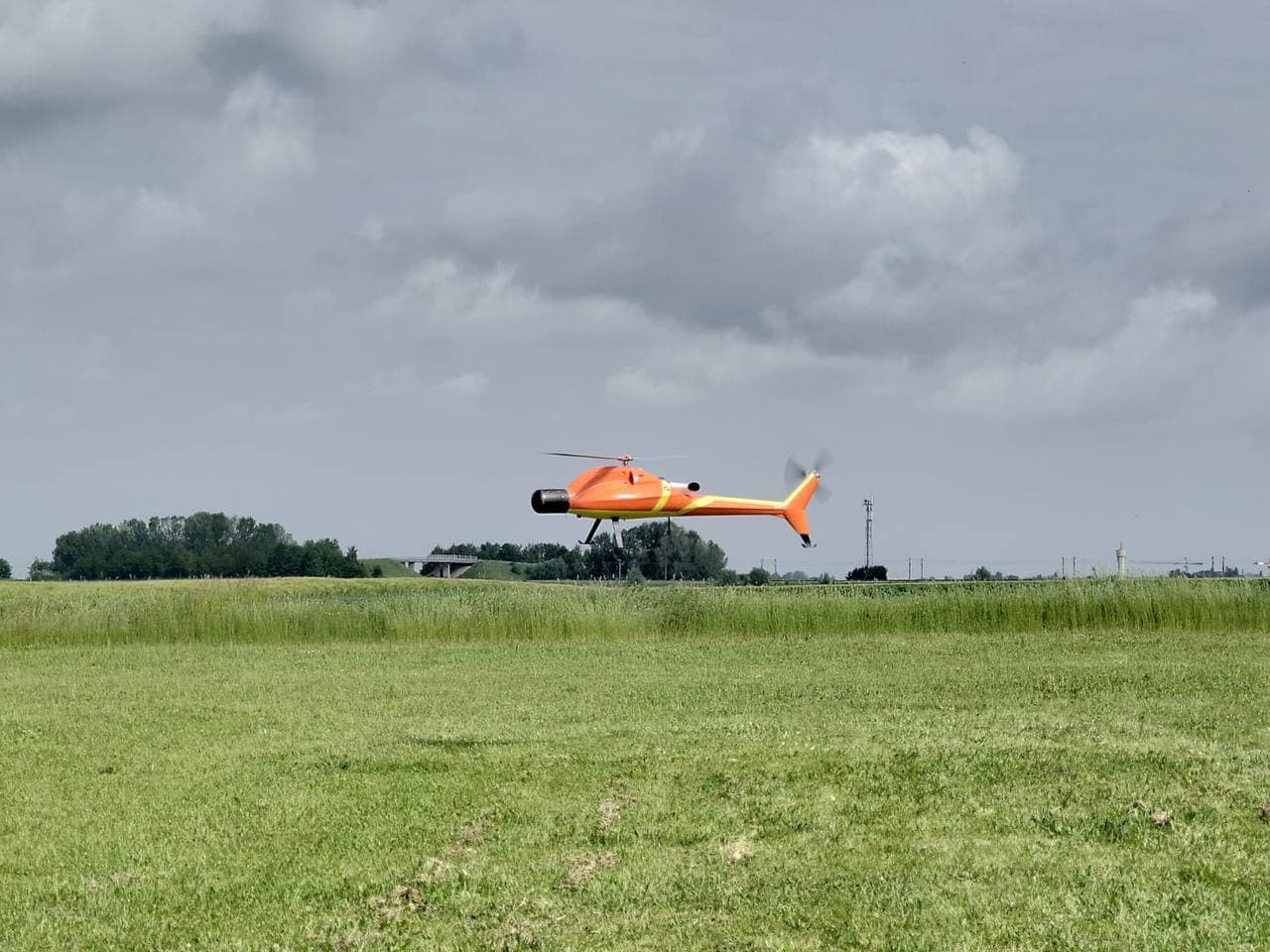 PEN55V-001 Flight Test for Take-off and Landing